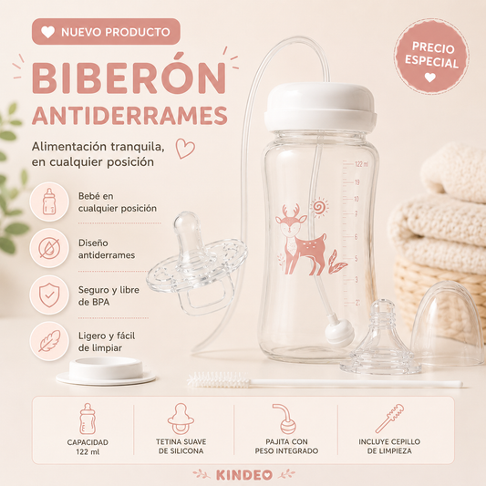 Biberon Antiderrames
